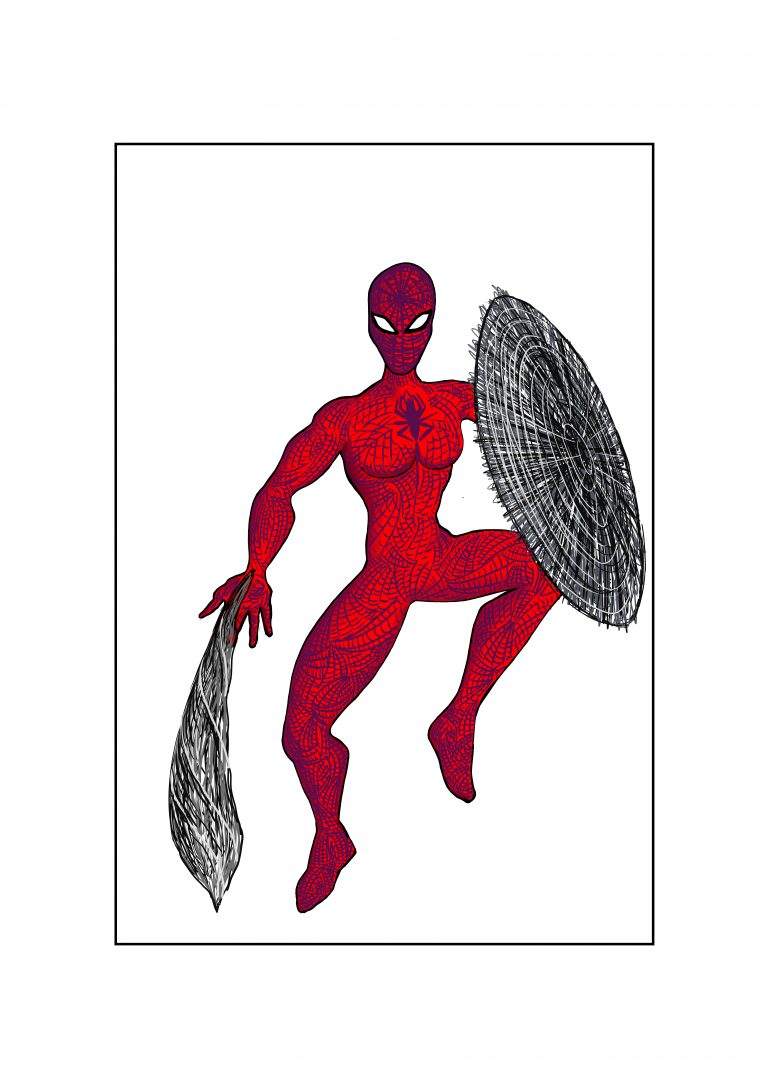 CBR Rule 63 Gender Swap Spider-Man.